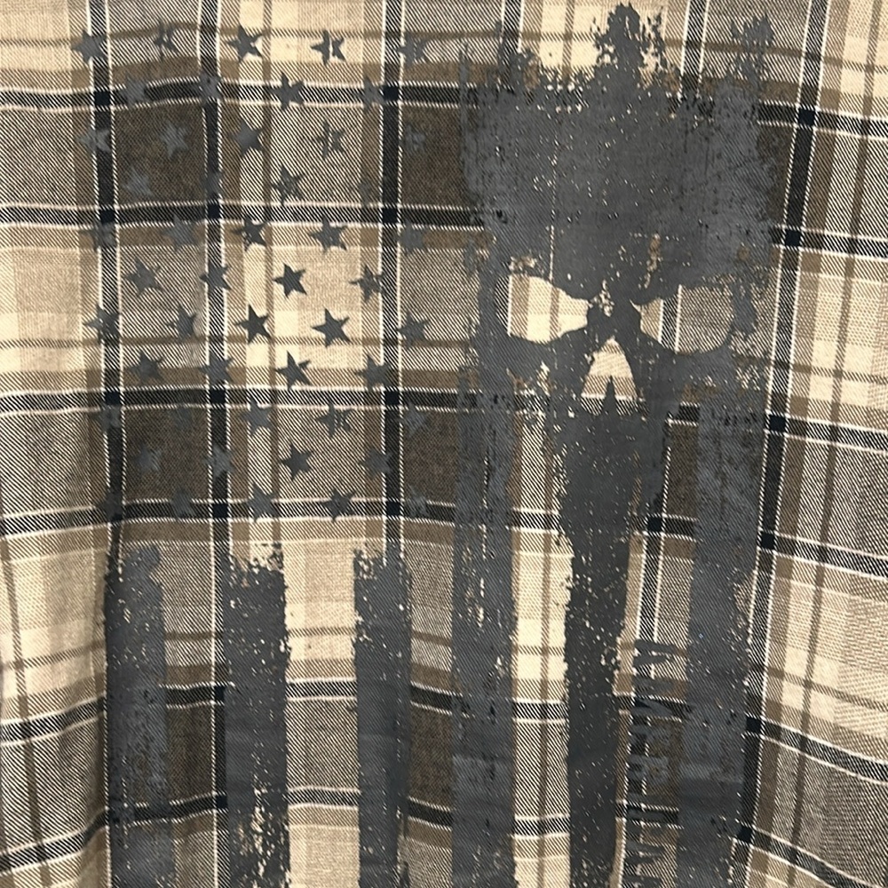 Howitzer NEW patriotic flannel